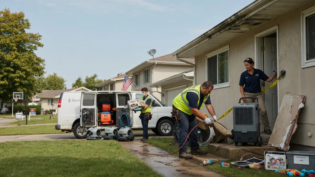 Water Damage Restoration in Cascade, IA near me